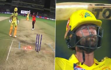 SRH vs CSK: ड्वेन कॉनवेने रुतुराज गायकवाडला केले आऊट ? पहा व्हिडिओ