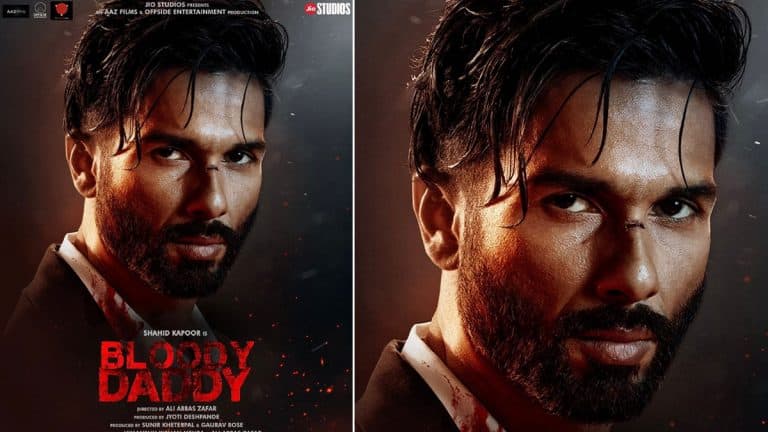 Bloody Daddy First Look: शाहिद कपूरच्या 'ब्लडी डैडी'चे पोस्टर प्रदर्शीत, पुन्हा एकदा दमदार भूमिकेत