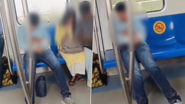 Guy Masturbates Inside Delhi Metro Viral Video: दिल्ली मेट्रोमध्ये पुन्हा लज्जास्पद कृत्य; तरुणीच्या शेजारी बसून तरुणाने केला हस्तमैथुन, Watch