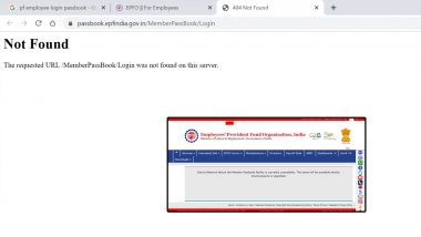 EPFO Passbook Service Down: ईपीएफओची पासबुक सेवा गेल्या अनेक दिवसांपासून बंद, UMANG अ‍ॅपवरही बँलेंस दाखवत नाही, खातेधारक नाराज
