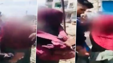 Sambhajinagar Shocker! औरंगाबादमध्ये हिजाब परिधान केलेल्या मुस्लिम महिलेचा 3 तरुणांकडून छळ; Watch Video