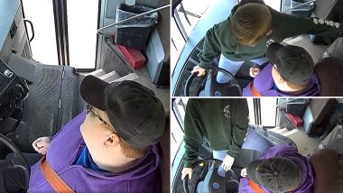 Viral Video: बस ड्रायव्हरला ड्रायव्हिंग करताना आली चक्कर, सातवीतील विद्यार्थ्यानी हाती घेतले स्टेअरिंग, पहा व्हिडिओ