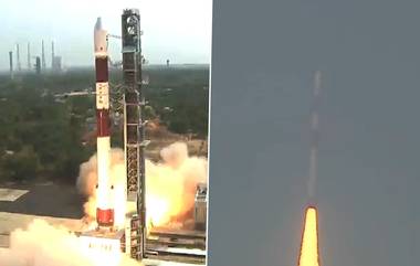 ISRO PSLV-C 55 Launch: इस्रोने श्रीहरिकोटा येथून सिंगापूरच्या दोन उपग्रहांसह PSLV-C55 चे केले यशस्वी  प्रक्षेपण, Watch Video