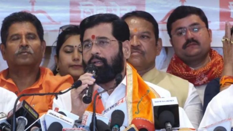 CM Eknath Shinde Ayodhya Visit: अयोध्येमध्ये उभारले जाणार बाळासाहेब ठाकरे महाराष्ट्र भवन; मुख्यमंत्री एकनाथ शिंदे यांची माहिती