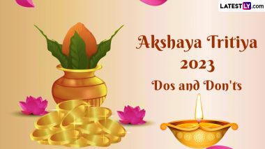 Akshaya Tritiya 2023 Dos and Don'ts:अक्षय्य तृतीयाच्या दिवशी चुकुनही करू नका या गोष्टी, जाणून घ्या अधिक माहिती