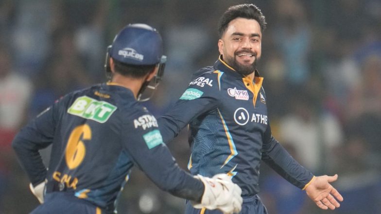 Rashid Khan Hat-Trick: 'कारामाती’ राशिद खानने केली कमाल, IPL 2023 मध्ये घेतली पहिली हॅटट्रिक (Watch Video)