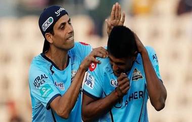 Gujarat Titans चे प्रशिक्षक Ashish Nehra यांची फनी स्टाइल, बघा काय केले त्यांनी (Watch Video)