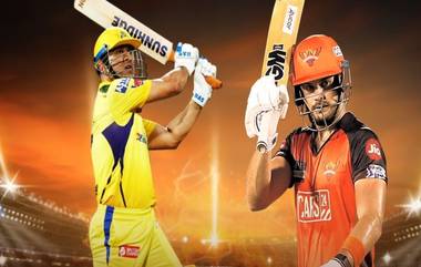 CSK vs SRH Live Streaming Online: विजयाची मालिका कायम ठेवण्यासाठी हैदराबादविरुद्ध उतरणार चेन्नईचा संघ, कधी आणि कुठे पाहणार लाइव्ह घ्या जाणून