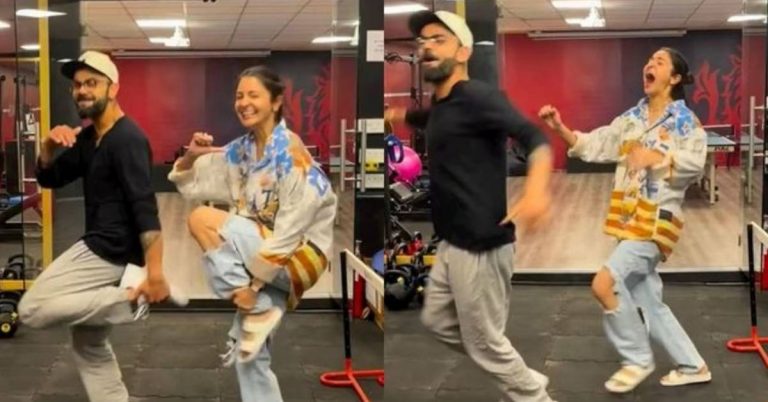 Anushka - Virat Kohli Dance Video: जिममध्ये पंजाबी गाण्यावर थिरकले अनुष्का आणि विराट, व्हिडिओ झाला व्हायरल