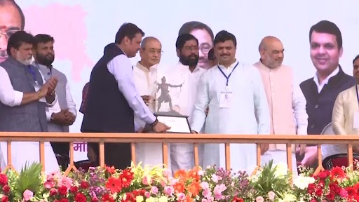 Maharashtra Bhushan Award 2023 Ceremony Live Streaming: अप्पासाहेब धर्माधिकारी यांचा Amit Shah यांच्या हस्ते 'महाराष्ट्र भूषण' पुरस्कार देऊन गौरव; पहा लाईव्ह स्ट्रिमिंग