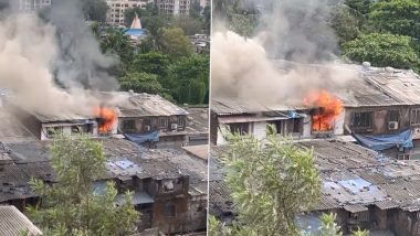 Mumbai Fire: दहिसरच्या वैशाली नगर भागात भीषण आग; अग्निशमन दलाकडून आग विझवण्याचे प्रयत्न सुरू, Watch Video