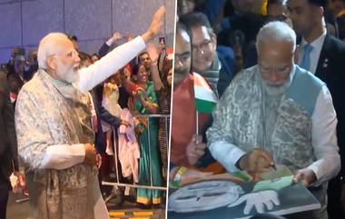 PM Modi Gets Warm Welcome In Sydney: सिडनीत पंतप्रधान मोदींचे जंगी स्वागत, Watch Video