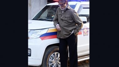 Amitabh Bachchan यांना मुंबई पोलिसांनी केली अटक? पोलिसांच्या गाडीजवळ उभे असतानाचा फोटो बिग बींनी केला शेअर