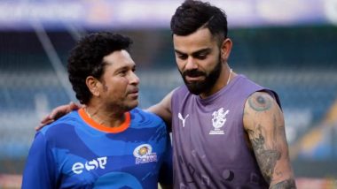 IPL 2023: आरसीबी विरुद्धच्या सामन्याआधी Virat Kohli ने घेतली Sachin Tendulkar ची भेट, पहा व्हिडिओ