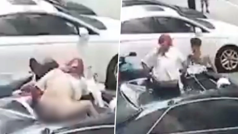 Balcony Sex Gone Wrong:  बॉयफ्रेंडसोबत संबंध प्रस्थापित करत असतांना बाल्कनीतून कारवर पडली महिला, व्हिडीओ व्हायरल