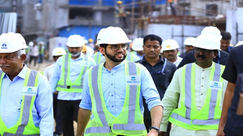 Aditya Thackeray Visit BDD Chawl: आदित्य ठाकरे यांची वरळी येथील बीडीडी चाळीला भेट, पुनर्विकासाच्या कामाची पाहणी