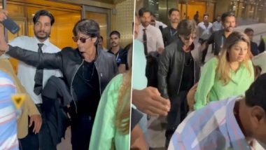 Shah Rukh Khan: शाहरुख खान याचा चाहत्याला सेल्फी घेण्यास मज्जाव, नेटीझन्स म्हणाले किती हा उद्धटपणा (Watch Video)