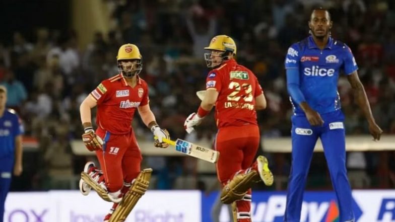 PBKS vs MI, IPL 2023 Live Score Update: पंजाब किंग्जने मुंबईला दिले 215 धावांचे लक्ष्य, लिव्हिंगस्टोन आणि जितेशची झंझावाती खेळी