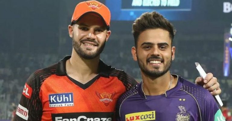 SRH vs KKR, IPL 2023 Toss Update: कोलकाता नाईट रायडर्सने हैदराबादविरुद्ध नाणेफेक जिंकून प्रथम फलंदाजी करण्याचा घेतला निर्णय, पहा दोन्ही संघाची प्लेइंग 11