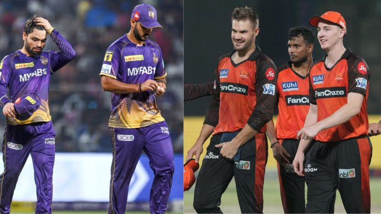 SRH vs KKR Preview: हैदराबाद आणि कोलकाता संघ प्लेऑफच्या शर्यतीत राहण्यासाठी उतरणार मैदानात, जाणून घ्या खेळपट्टीचा अहवाल आणि रेकॉर्ड