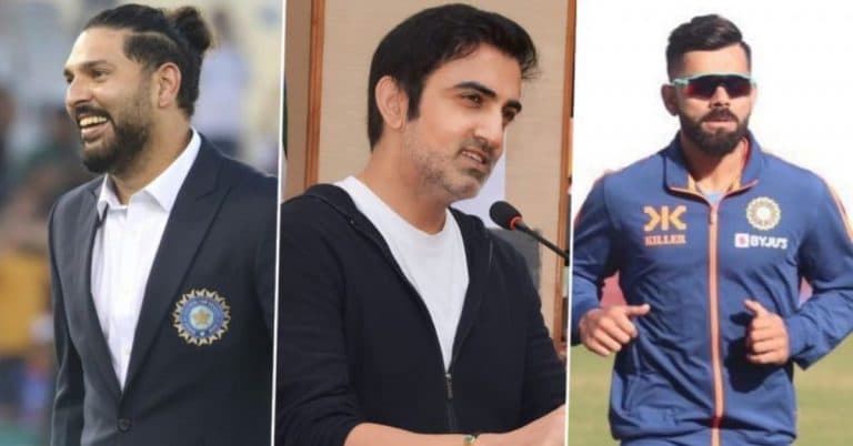 Virat Kohli आणि Gautam Gambhir यांच्यातील लढतीत Yuvraj Singh ने घेतली उडी, दोन्ही दिग्गजांना टॅग करत लिहिले- भाई ठंड रख