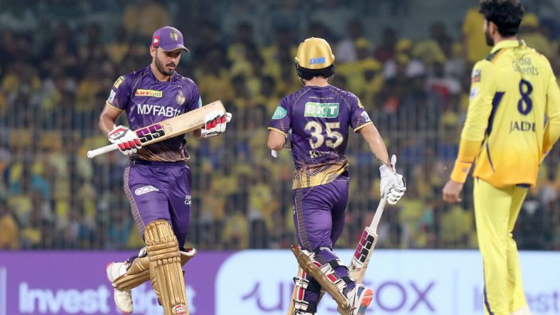 Kolkata Beat Chennai: कोलकाताने चेन्नईचा सहा गडी राखुन केला पराभव, रिंकू सिंग आणि नितीश राणाची जबरदस्त भागीदारी