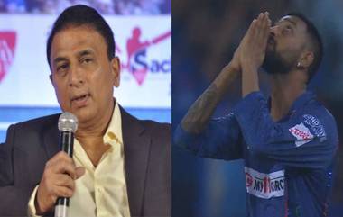 Sunil Gavaskar On Krunal Pandya: कृणाल पांड्याच्या कर्णधारपदाने सुनील गावस्कर प्रभावित, म्हणाले- 'तो एक उत्तम गेम रीडर आहे'