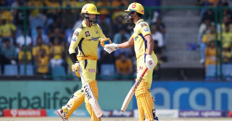 DC vs CSK Live Update Score: चेन्नई संघाची 141 धावावर पडली पहिली विकेट, ऋतुराज गायकवाड 79 धावा करुन बाद