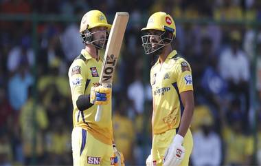 DC vs CSK Live Update Score: चेन्नईने दिल्लीसमोर ठेवले 224 धावांचे लक्ष्य, गायकवाड आणि कॉनवेचे अर्धशतक