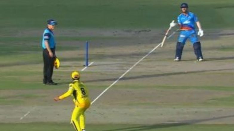 DC vs CSK: डेव्हिड वॉर्नरने रवींद्र जडेजाला बॅट दाखवुन फिरवु लागला तलवारीसारखा, मैदानावर घडली मजेदार घटना (Watch Video)