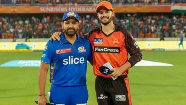 SRH vs MI Live Toss Updates: मुंबईने हैदराबादविरुद्ध नाणेफेक जिंकून प्रथम गोलंदाजी करण्याचा घेतला निर्णय