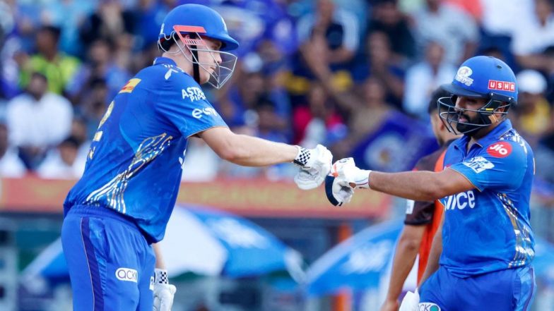 Mumbai Beat Hyderabad: मुंबईने हैदराबादला हरवून स्वतःला प्लेऑफच्या शर्यतीत ठेवले जिवंत, कॅमेरून ग्रीनने झळकावले शतक