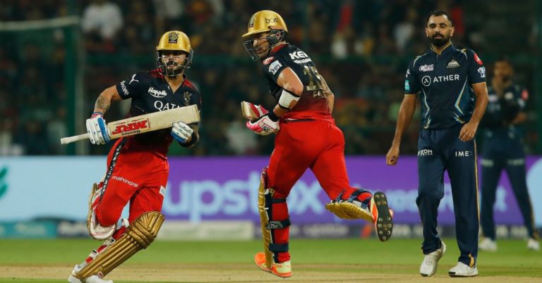 RCB vs GT Live Score Update: विराट कोहलीच्या दमदार शतकामुळे आरसीबीने गुजरात समोर ठेवले 198 धावांचे लक्ष्य