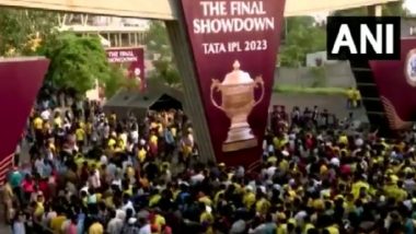 CSK vs GT, IPL Final 2023: आज चेन्नई आणि गुजरातची अंतिम लढत, सामना पाहण्यासाठी गर्दी, खचाखच भरले स्टेडियम (Watch Video)