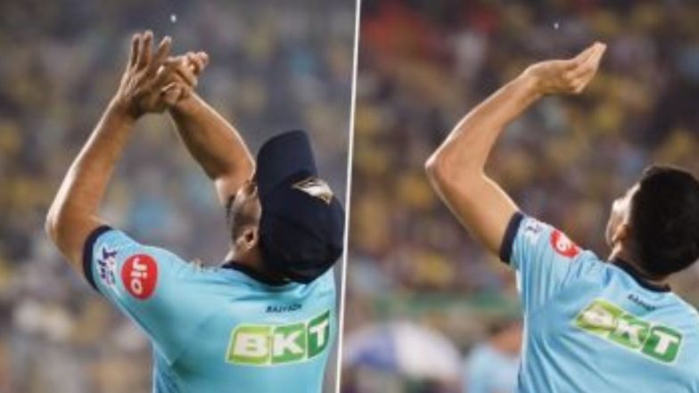 CSK vs GT, IPL Final 2023: मुसळधार पावसामुळे टॉसला विलंब, शुभमन गिल आणि मोहम्मद शमीने नरेंद्र मोदी स्टेडियममध्ये घेतला गारपिटीचा आनंद (Watch Video)