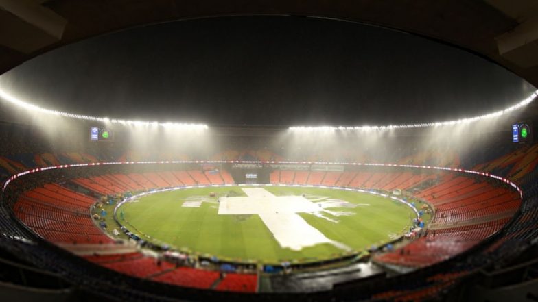 CSK vs GT IPL 2023 Final Update: अहमदाबादमध्ये पुन्हा एकदा पावसाला सुरुवात, अंपायर नितीन मेनन यांनी दिले फायनल मॅचवर अपडेट