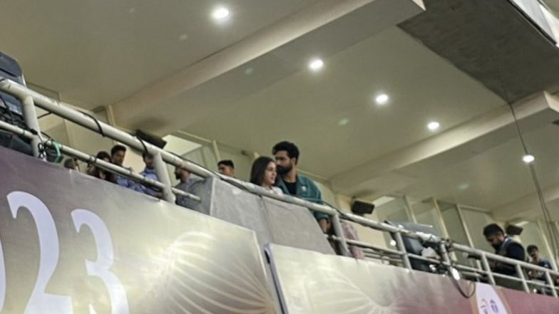 CSK vs GT, IPL Final 2023: विकी कौशल आणि सारा अली खानने आयपीएलच्या अंतिम सामन्याला लावली उपस्थिती, फोटो व्हायरल