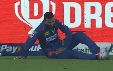 KL Rahul Injury: रॉयल चॅलेंजर्स बंगलोर विरुद्धच्या लढतीदरम्यान केएल राहुल जखमी, कृणाल पांड्याने कर्णधारपदाची सांभाळली धुरा