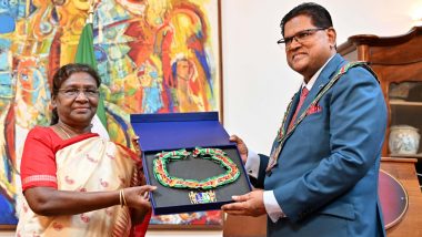 President Draupadi Murmu सुरीनामच्या सर्वोच्च नागरी पुरस्कार Grand Order Of The Yellow Star ने सन्मानित; पंतप्रधान नरेंद्र मोदींनी केलं अभिनंदन