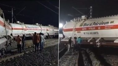 Trains Derailed In Jabalpur: ओडिसा रेल्वे अपघातानंतर जबलपूरमध्ये भीषण अपघात; एकाच दिवसात दोन मालगाड्या रुळावरून घसरल्या, Watch Video
