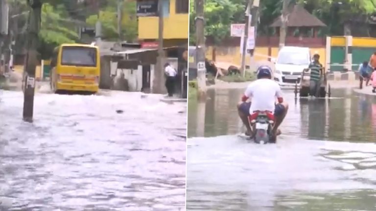 Heavy Rains in Guwahati: गुवाहाटीमध्ये मुसळधार पावसानंतर शहरात पाणी साचल्याने नागरिकांच्या अडचणीत वाढ