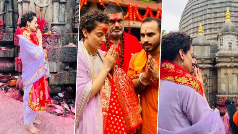 Kangana Ranaut Visited Kamakhya Temple: कंगना रणौतने कामाख्या देवीचे दर्शन घेवुन घेतला आशीर्वाद, व्हिडीओ शेअर करताना म्हणाली...