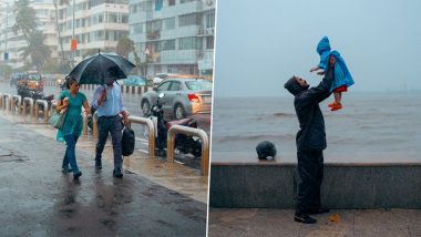 Mumbai Mansoon Photo and Video: नेटकऱ्यांनी सोशल मीडियावर शेअर केले  पावसाचे फोटो आणि व्हिडिओ,