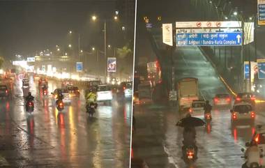 Mumbai Rainfall: मुसळधार पावसाची जोरदार इन्ट्री; पुढील 48 तासांत जोरधार पाऊस,हवामान खात्याकडून यलो अलर्ट