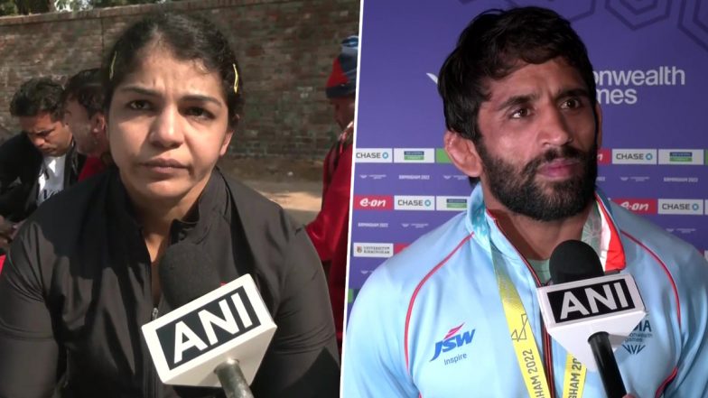 Wrestlers' Protest: साक्षी मलिक आणि बजरंग पुनिया आंदोलनावर ठाम, न्याय मिळेपर्यंत लढा सुरुच ठेवणार