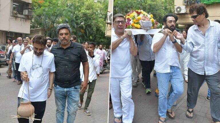 Gufi Paintal Funeral In Mumbai: ज्येष्ठ अभिनेते गुफी पेंटल अनंतात विलिन; See Photos