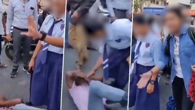 Molestor Thrashed in Ahmedabad Video: एका व्यक्तीने अल्पवयीन मुलीचा केला विनयभंग, मोठ्या बहिणीने आरोपीला भर रस्त्यात बेल्टने केली बेदम मारहाण (पहा व्हिडिओ)