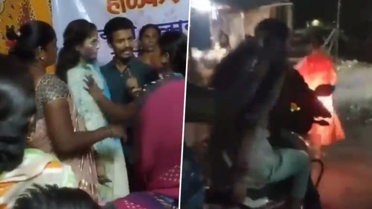 Ayodhya Poul: ठाण्यातील खासगी कार्यक्रमात अयोध्या पौळ यांच्यावर शाईफेक; (Watch Video)