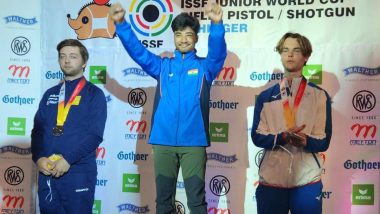 Dhanush Srikanth Wins Air Rifle Gold: भारतीय नेमबाज धनुष श्रीकांतने ISSF ज्युनियर वर्ल्ड कपमध्ये पुरुषांच्या 10 मीटर एअर रायफल स्पर्धेत सुवर्णपदक पटकावले