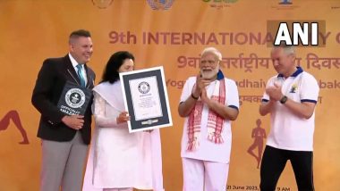 PM Modi's Yoga Event At UN: यूएनमधील पंतप्रधान नरेंद्र मोदींच्या योग कार्यक्रमाने प्रस्थापित केला Guinness World Record; सहभागी झाले होते सर्वाधिक देश